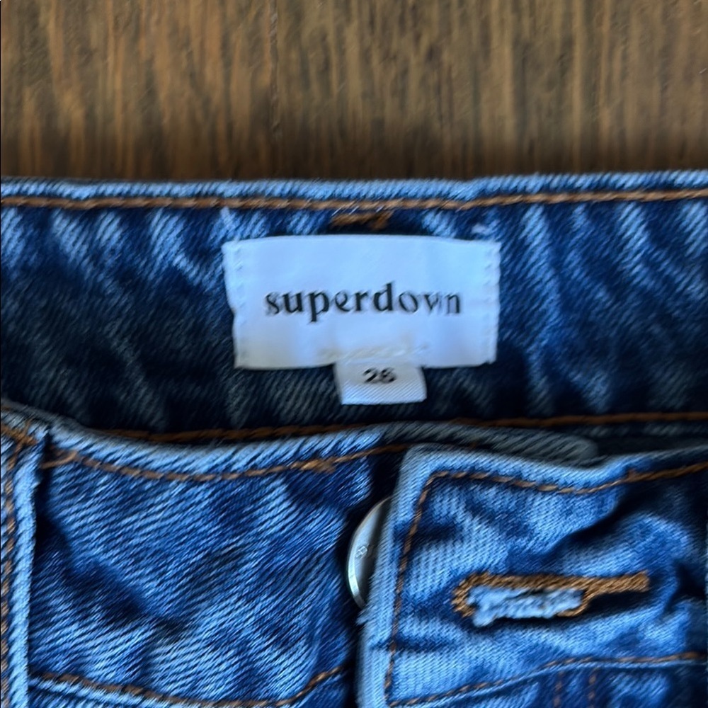 Superdown women’s jeans size 26 - Picture 3 of 4